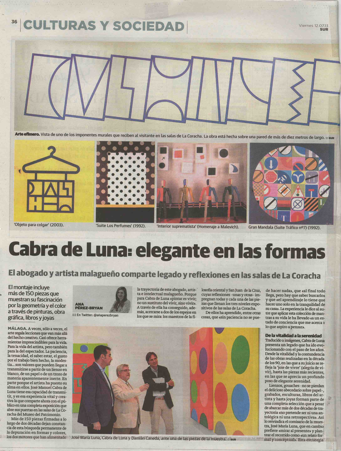 Diario Sur 12 Julio 2013 Exposición Mupam1