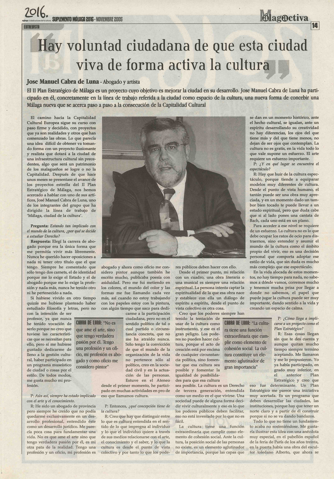 Entrevista en Málaga activa Noviembre 2005 111